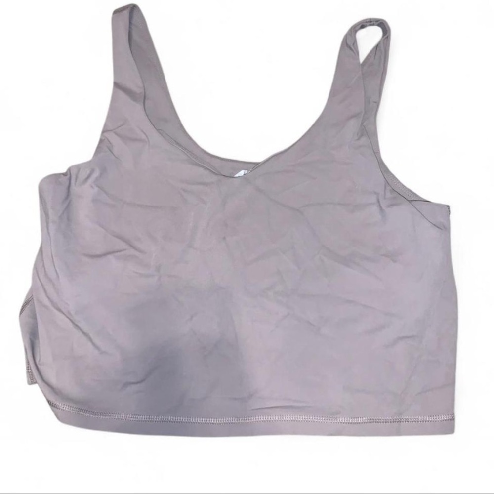 Avia Women's Taupe Long line sports bra
